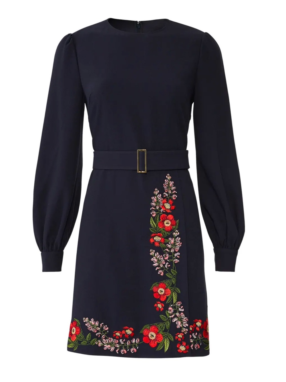 Ted Baker Siliia Kirstenbosch Embroidered Wrap Dress